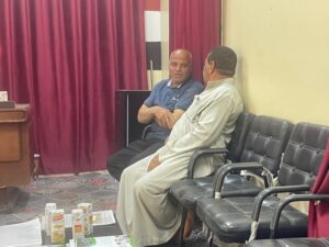 Visits to village and district office