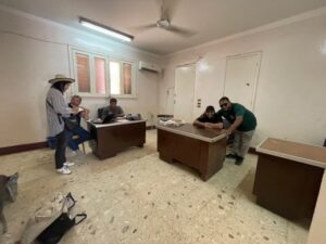 Visits to village and district office