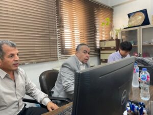 Visit to NARSS (Cairo, July 20)