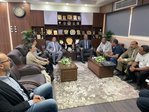 Visit to New Valley University (Kharga, Aug 22)